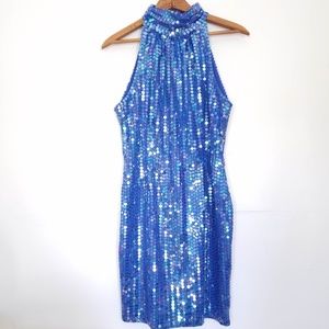 Robert Anthony Periwinkle Sequin Daydream